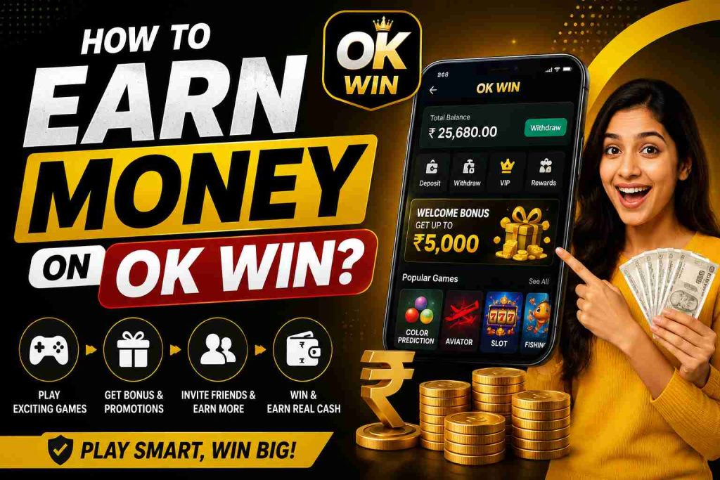 how to earn money on okwin